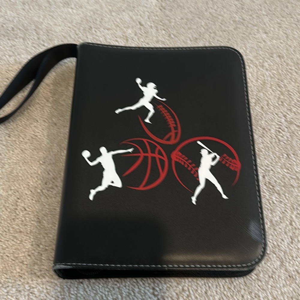 Sports card holder